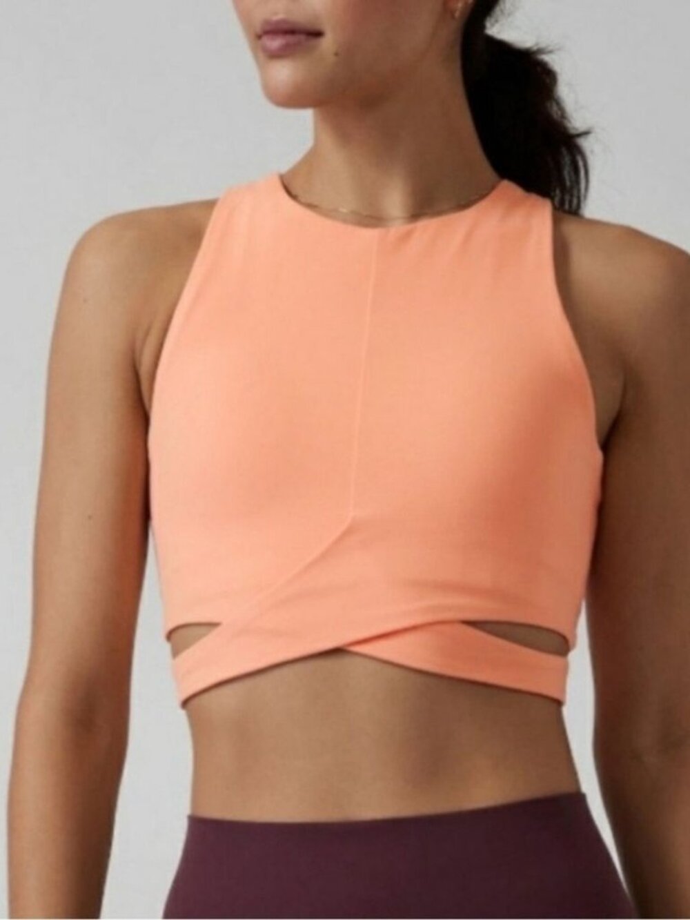 Athleta Conscious Cut Out Crop